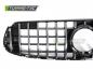 Preview: Upgrade Sportgrill / Kühlergrill passend für Mercedes Benz GLC (C253 / X253) 19-22 Hochglanz schwarz/chrom