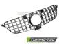 Preview: Upgrade Sportgrill / Kühlergrill passend für Mercedes Benz ML W166 Facelift (Mopf) 15-19 Hochglanz schwarz/Chrom
