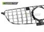 Preview: Upgrade Sportgrill / Kühlergrill passend für Mercedes Benz ML W166 Facelift (Mopf) 15-19 Hochglanz schwarz/Chrom
