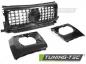 Preview: Upgrade Sportgrill / Kühlergrill + Scheinwerferblenden passend für Mercedes Benz G-Klasse W464 18-24 Hochglanz schwarz /chrom