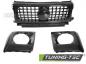 Preview: Upgrade Sportgrill / Kühlergrill + Scheinwerferblenden / Rahmen passend für Mercedes Benz G-Klasse W464 18-24 Hochglanz schwarz