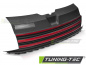 Preview: Upgrade Sportgrill / Kühlergrill für Volkswagen T6 15-19 schwarz/rot