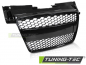 Preview: Upgrade Sportgrill / Kühlergrill für Audi TT 8J Coupe/Roadster 06-14 Hochglanz schwarz in Wabendesign