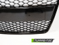 Preview: Upgrade Sportgrill / Kühlergrill für Audi TT 8J Coupe/Roadster 06-14 Hochglanz schwarz in Wabendesign