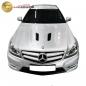 Preview: Upgrade Aluminium Motorhaube passend für Mercedes Benz C-Klasse W204 / S204 / C204 Facelift 11-15