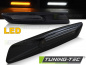 Preview: Upgrade LED Seitenblinker für BMW 5er E61/E61, 1er E81/E82/E87, 3er E90/E91, 3er Coupe/Cabrio E92/E93 04-10 Hochglanz schwarz/rauch