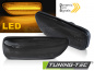 Preview: Upgrade LED Seitenblinker für Volvo S60 / S80 / V70 / XC90 Schwarz dynamisch