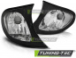 Preview: Upgrade Klarglas Frontblinker für BMW 3er E46 Facelift Limousine/Touring 01-05 schwarz