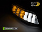 Preview: Upgrade LED Frontblinker-Standlicht Kombination für Ford Mustang 15-17 dynamisch schwarz/rauch