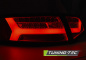 Preview: LED Lightbar Design Rückleuchten für Audi A6 4F (C6) Facelift 08-11 Limousine chrom