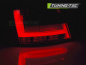 Mobile Preview: LED Lightbar Design Rückleuchten für Audi A6 4F (C6) 04-08 Limousine rot/klar (7Pin)