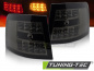 Preview: LED Upgrade Design Rückleuchten für Audi A6 4B (C5) Avant 97-04 schwarz/rauch mit LED Blinker