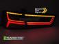 Preview: VOLL LED Lightbar Design Rückleuchten Set passend für Audi A6 4G (C7) Limousine 11-14 rot/klar mit dynamischem Blinker