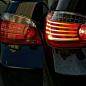 Preview: LED Upgrade Design Rückleuchten für BMW 5er E60 Limousine 03-07 rot/klar mit LED Blinker