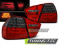 Mobile Preview: LED Lightbar Design Rückleuchten für BMW 3er E90 05-08 rot/rauch mit LED Blinker