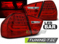 Preview: LED Lightbar Design Rückleuchten für BMW 3er E90 05-08 rot/klar mit LED Blinker