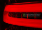Preview: LED Lightbar Design Rückleuchten für BMW 3er E92 Coupe 06-10 rot/klar LCI Optik