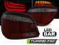 Mobile Preview: LED Lightbar Design Rückleuchten für BMW 5er E60 Limousine 03-07 rot/rauch