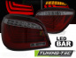 Preview: LED Lightbar Design Rückleuchten für BMW 5er E60 Limousine 03-07 rot/rauch