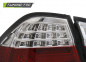 Preview: LED Lightbar Design Rückleuchten für BMW 3er E90 05-08 rot/klar