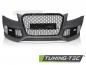 Preview: Upgrade Frontstoßstange Sport für Audi Q5 12-16 inkl. Zubehör in Hochglanz schwarz/Silber Matt