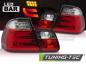 Preview: Upgrade LED Lightbar Design Rückleuchten Set für BMW 3er E46 Limousine 98-01 rot/klar