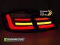 Preview: VOLL LED Lightbar Design Rückleuchten Set für BMW 5er F10 10-13 rot/rauch mit dyn. Blinker