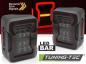 Preview: VOLL LED Lightbar Design Rückleuchten Set für Chrysler Jeep Wrangler JK 07-18 schwarz/rauch mit dyn. Blinker