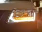 Preview: Upgrade LED Tagfahrlicht Scheinwerfer VW T5 03-09 dynamisch schwarz