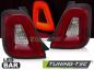 Preview: VOLL LED Upgrade Design Rückleuchten Set für Fiat 500 15-24 rot/klar