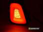 Preview: VOLL LED Upgrade Design Rückleuchten Set für Fiat 500 15-24 rot/klar
