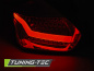 Preview: Voll LED Lightbar Design Rückleuchten für Ford Focus MK3 15-18 rauch mit dynamischem Blinker