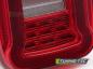 Preview: VOLL LED Upgrade Design Rückleuchten Set für Chrysler Jeep Wrangler  YJ 91-96 / TJ 96-06 rot/weiß dynamisch