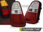 Preview: LED Upgrade Design Rückleuchten für Mini Cooper R50/R52/R53 04-06 rot/klar