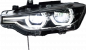 Preview: VOLL LED Upgrade Tagfahrlicht Scheinwerfer Set für BMW 3er F30 / F31 11-15 schwarz