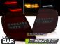 Preview: VOLL LED Upgrade Lightbar Design Rückleuchten Set passend für Mercedes Benz C-Klasse W204 T-Modell 07-10 rot/rauch