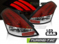 Preview: LED Lightbar Design Rückleuchten für Suzuki Swift V Facelift 10-17 rot/klar