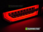 Preview: Voll LED Lightbar Design Rückleuchten für Suzuki Jimny 18+ chrom mit dynamischem Blinker