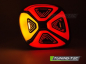 Preview: Upgrade VOLL LED Lightbar Design Rückleuchten für Smart Fortwo /Forfour (453) 14-19 rot / rauch