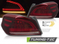 Preview: VOLL LED Lightbar Design Rückleuchten Set für Subaru WRX 14-21 rot/rauch mit dyn. Blinker