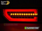 Preview: Voll LED Lightbar Design Rückleuchten für Suzuki Jimny 18+ chrom mit dynamischem Blinker