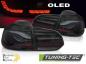 Preview: OLED Upgrade Design Rückleuchten Set für VW Golf 6 (VI) 08-12 schwarz/rauch mit dynamischem Blinker