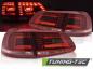 Preview: LED Upgrade Design Rückleuchten Set passend für VW Touareg 2 (II) 14-18 rot/klar