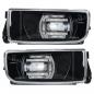 Preview: "Upgrade+" LED Nebelscheinwerfer Set für BMW 3er E36 Coupe/Cabrio/Lim/Touring 90-99 schwarz/klar (auch "M")