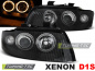 Mobile Preview: XENON Upgrade Design Angel Eyes Scheinwerfer für Audi A4 B6 00-04 schwarz
