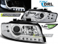 Preview: LED Tagfahrlicht Scheinwerfer für Audi A4 B6 00-04 chrom LTI