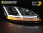 Preview: XENON LED Tagfahrlicht Scheinwerfer für Audi TT 8J 06-10 chrom mit Kurvenlicht