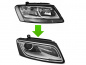 Preview: LED Tagfahrlicht Scheinwerfer für Audi Q5 12-17 chrom