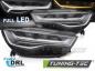 Preview: Voll LED Tagfahrlicht Scheinwerfer Set passend für Audi A6 4G (C7) Facelift 15-18 schwarz mit LED Blinker