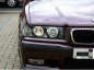 Mobile Preview: LED Angel Eyes Scheinwerfer für BMW 3er E36 Coupe/Cabrio 90-99 schwarz
